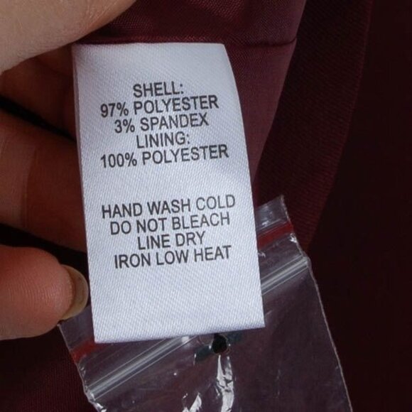 NWT Lulus Womens Suit and Score Single Breasted Blazer Size M Red Preppy Career - Picture 6 of 9